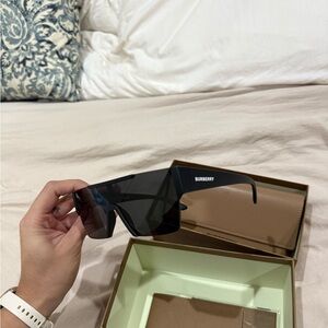 Burberry Dark Gray Men's Sunglasses